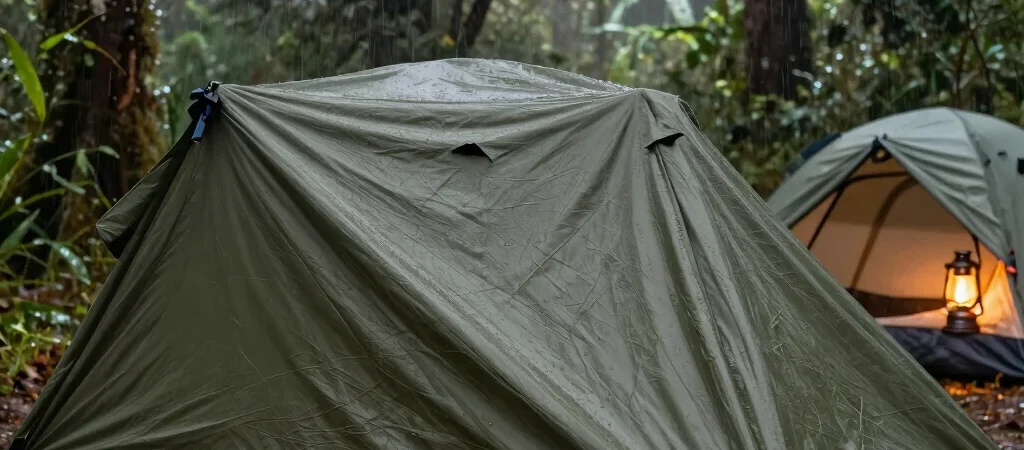 Como Montar um Acampamento Seguro sob Chuva na Serra do Mar
