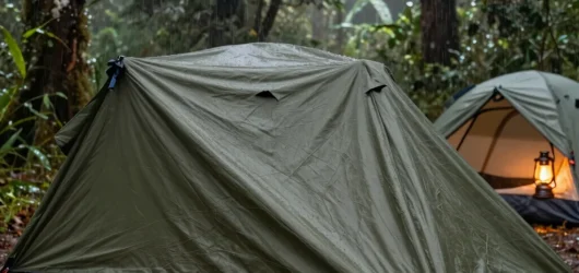 Como Montar um Acampamento Seguro sob Chuva na Serra do Mar